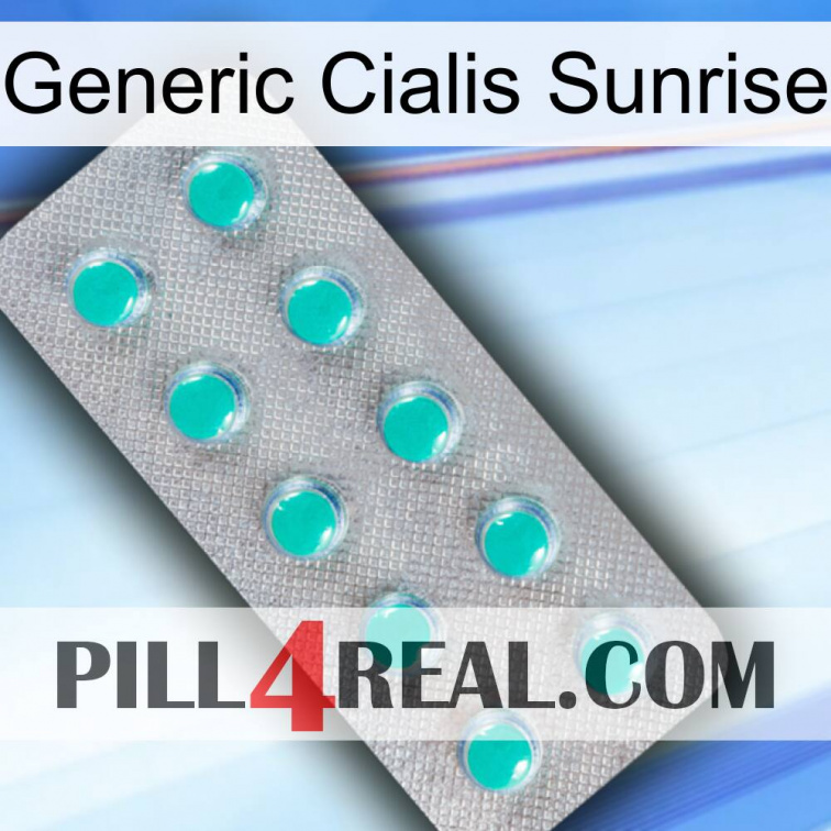 Generic Cialis Sunrise 28